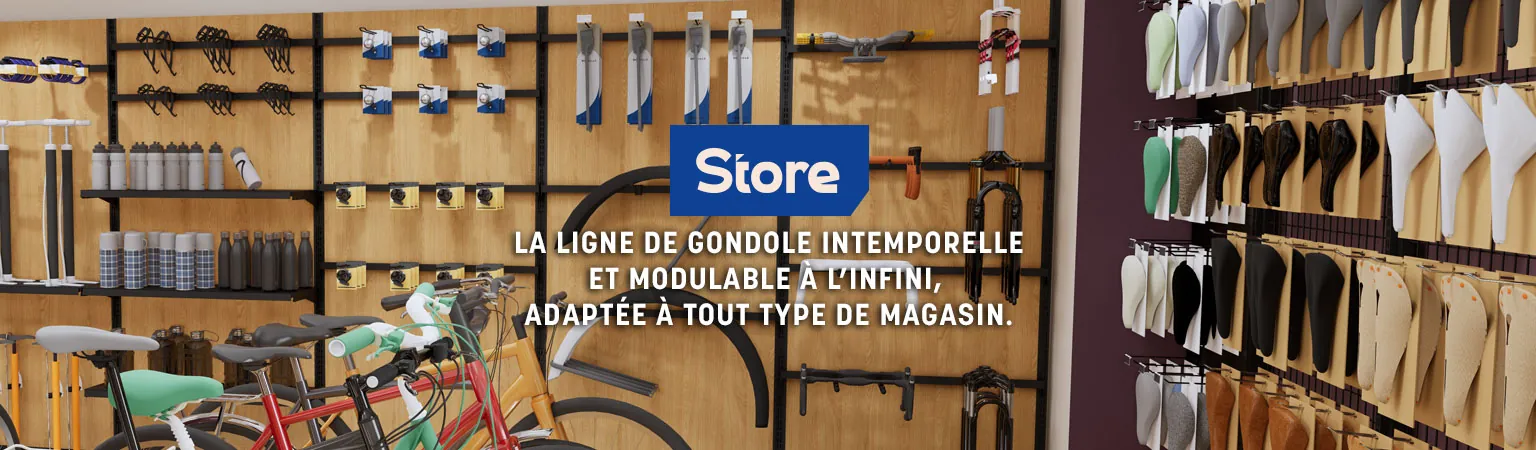 Ligne Store noir Sablé pas de 25 mm