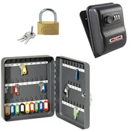 Boîtes à clés et cadenas