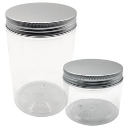 Bouteilles et pots cylindriques