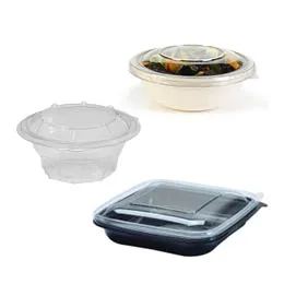 Boîtes salade, Bols salade