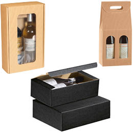 Coffrets pour bouteilles de vin, Boîtes pour bouteilles de vin