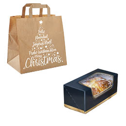 Emballage alimentaire Noël