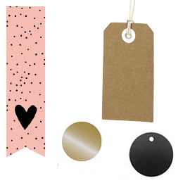 Étiquettes cadeaux