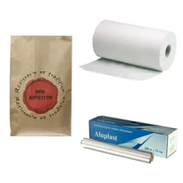 Films, papiers ingraissables et sachets papier alimentaires
