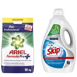 Lessives professionnelles, Assouplissants linge