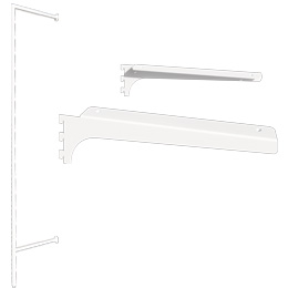 Ligne Square 25 blanc