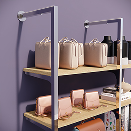 Ligne Square 25 chromé