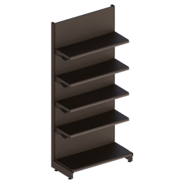 Ligne Store noir Sablé pas de 25 mm