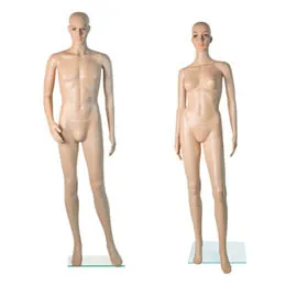 Mannequins plastique sans perruque