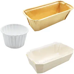 Moules jetables, Caissettes papier