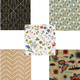 Papiers cadeaux à motifs