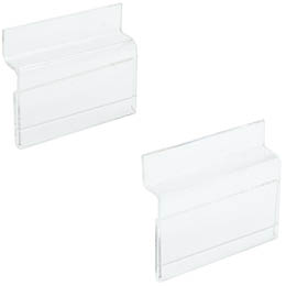 Porte-étiquettes pour panneaux rainurés