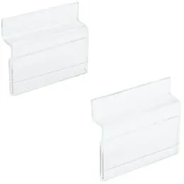 Porte-étiquettes pour panneaux rainurés