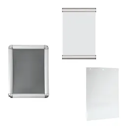 Porte-visuels muraux - à suspendre