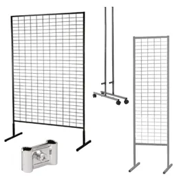 Présentoirs grilles