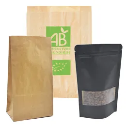 Sachets kraft alimentaires