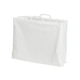 Sacs plastique unis, poignées rapportées