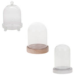 Supports et Cloches en verre