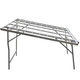 Tables de marché, étals de marché