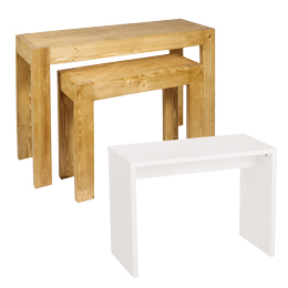 Tables de présentation