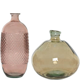 Vase en verre