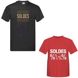 T-shirts Soldes