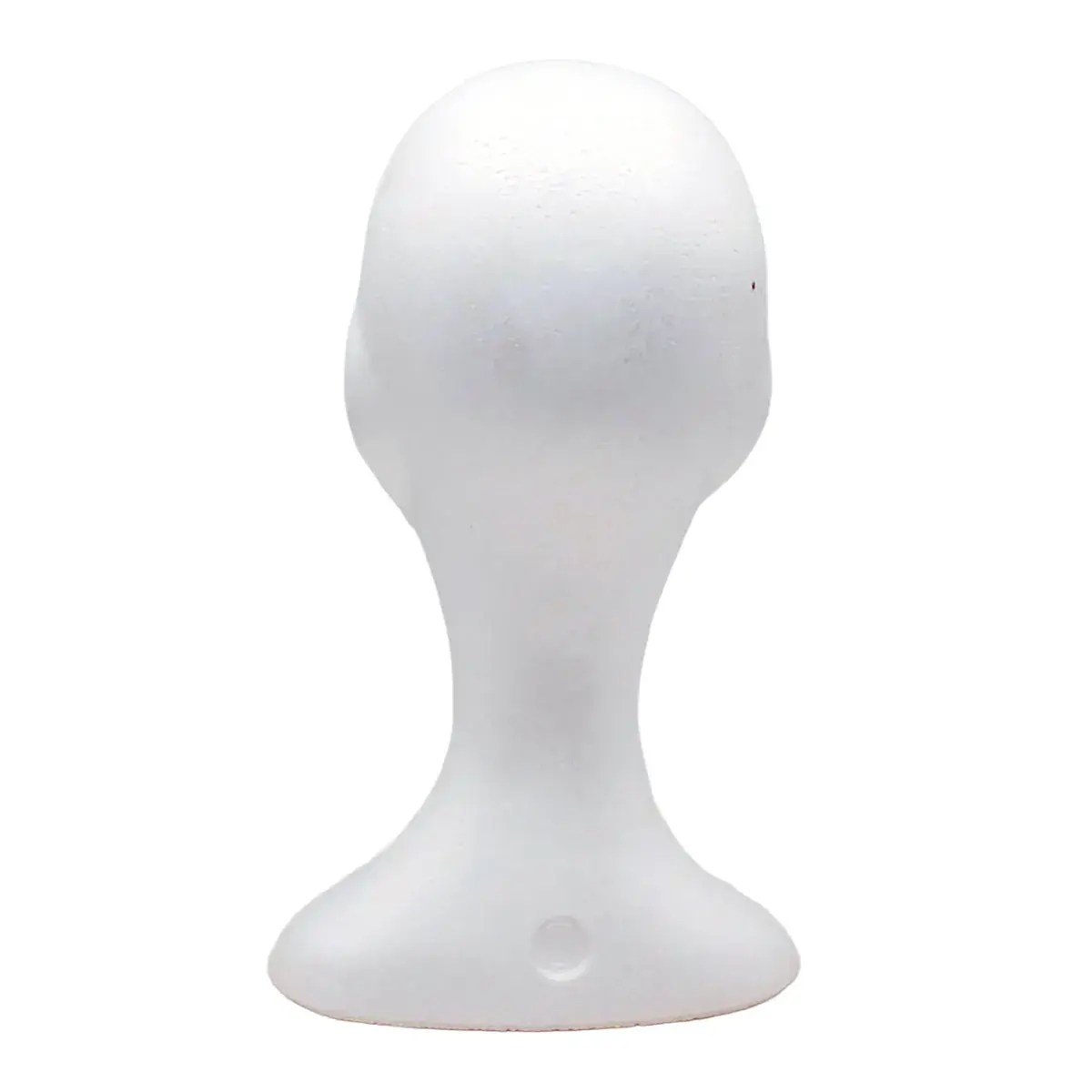 Tête mannequin femme polystyrène H 34 cm - Tête pour perruque, chapeau - Blanc - Têtes mannequin, têtes à perruque-6