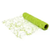 Chemin de table Sizoweb 30 cm x 25 m - Chemin de table intissé - Vert anis - Revêtements, Tissus et Rideaux