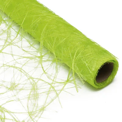 Chemin de table Sizoweb 30 cm x 25 m - Chemin de table intissé - Vert anis - Chemins de table jetables, Sets de table papier-2