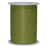 Bolduc mat vert kaki Starpaper 10 mm x 250 m polypropylène – Ruban cadeau kaki - Bolducs unis
