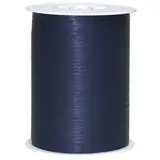 Bolduc mat bleu marine Starpaper Dune 10 mm x 250 m polypropylène – Ruban cadeau bleu marine aspect papier - Bord de mer