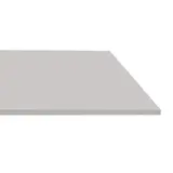 Tablette droite bois mélaminé chant PVC 100 x 30 cm ép. 18 mm - Gris clair - Lot de 2 - Tablettes Bois mélaminé