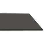 Tablette droite bois mélaminé chant PVC 100 x 40 cm ép. 18 mm - Gris anthracite - Lot de 2 - Tablettes Bois mélaminé