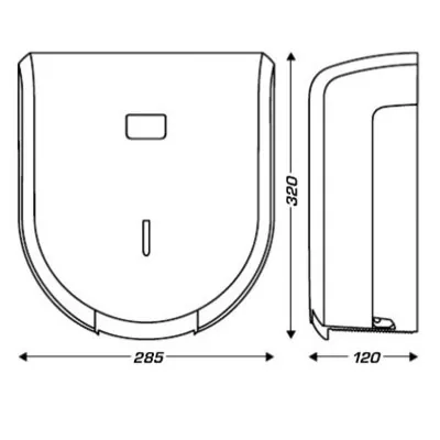 Distributeur papier toilette  - Dévidoirs hygiène-2