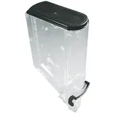 Distributeur vrac à gravité 13L 15 x 39 x 53 cm avec porte-étiquette - Distributeurs de vrac