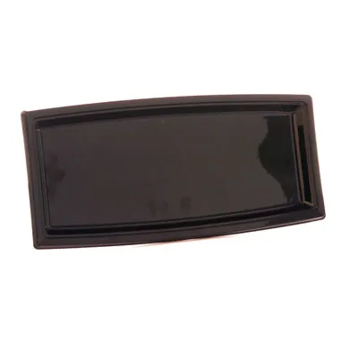 Plateau traiteur plastique noir 35 x 16 cm - Plateau buffet - Plateau terrine - Lot de 5 - Plateaux de service, Plats jetables