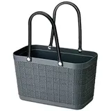 Panier libre-service gris anthracite 5 litres - Paniers magasin