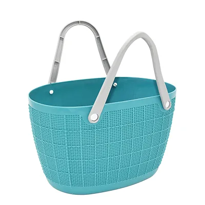 Panier libre-service bleu 17 litres - Paniers magasin-2