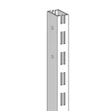 Montant mural acier Ligne Store Blanc H.141cm – Section 30x60mm – Pas de 50mm - Ligne Store blanc pas de 50 mm