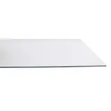 Tablette transparente verre trempé pour rayonnage magasin 100 x 30 cm, ép. 8 mm - Verre clair - Lot de 2 - Tablettes Verre