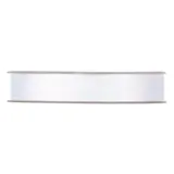 Ruban gros grain blanc 15 mm x 20 m coton - Rubans cadeaux, Rubans tissu, Cordons