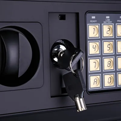Coffre-fort avec serrure électronique à code - Coffres forts-3