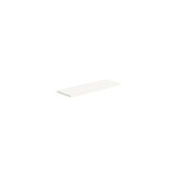 Tablette droite bois mélaminé chant PVC 60 x 20 cm ép. 18 mm - Blanc - Lot de 2 - Tablettes Bois mélaminé