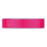 Ruban gros grain rose fuchsia 25 mm x 20 m coton - Ruban emballage cadeau - Rubans cadeaux, Rubans tissu, Cordons