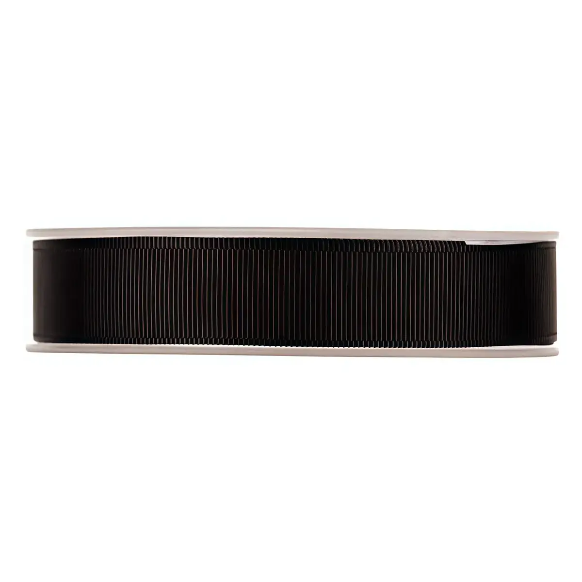 Ruban gros grain noir 25 mm x 20 m coton - Rubans cadeaux, Rubans tissu, Cordons