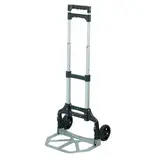 Chariot diable aluminium bavette repliable 70kg - Diable de transport - Diable manutention - Gris - Chariots diables