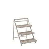Étagère inclinée en bois 3 niveaux 50 x 61 x 71 cm - Étagère magasin - Étagères magasins, Présentoirs bois