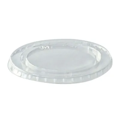 Couvercle plastique pour pot à sauce 10/12,5 cl, ø 74,4 x H 5 mm - Lot de 125 - Pots à sauce, Verrines jetables
