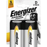 Piles alcalines LR20 D Energizer power 