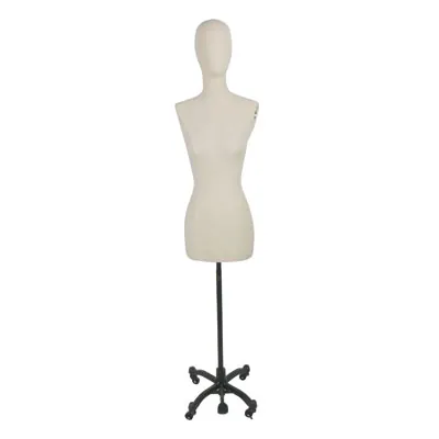 Buste couture femme H 98 cm Écru - Mannequin couture femme - Bustes couture, torses couture-4